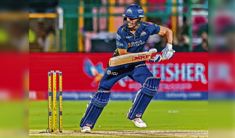 Gujarat Titans crush Rajasthan Royals, tighten playoff race grip