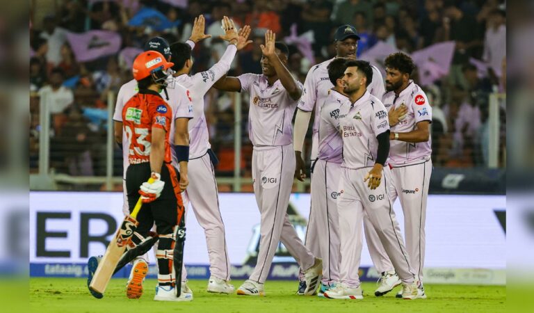 Dominant Gujarat Titans thrash SRH by 82 runs, reclaim No.1 position in IPL standings