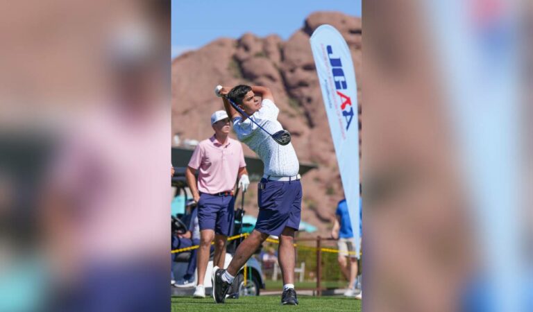 Vihaan Jain takes early lead in IGU Andhra Pradesh Junior Golf Championship