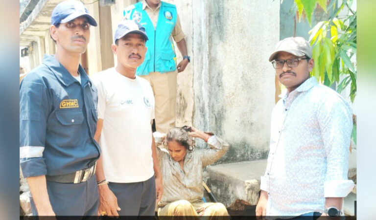 HYDRAA, DRF teams rescue woman from Musi River in Hyderabad