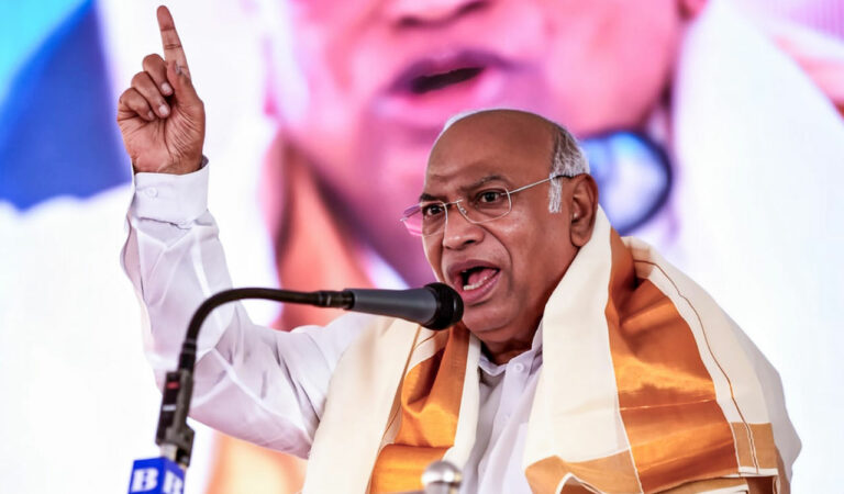 Kharge says right to work being 'wiped out' under BJP rule