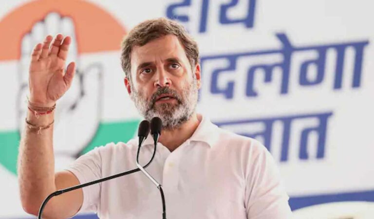 Rahul Gandhi says BJP’s response to unemployed youth Is 'lathis'