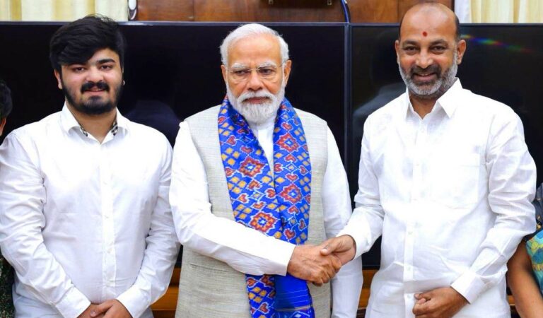 Bandi Sanjay dismisses POCSO case against son as political vendetta